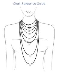 Necklace Length Chart Sincerely Silver