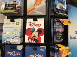 disney gift cards are