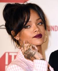 rihanna makes a strong case for bold lips