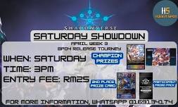Shadowverse Evolve English Saturday Showdown BP04...