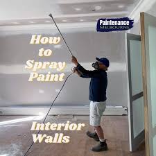 How To Spray Paint Interior Walls