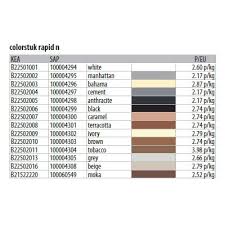 Porcelanosa Colorstuk Rapid Grout Black Tiles And