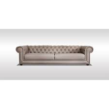 wood stanley designer leather sofa at