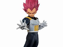 Standing at 5.9 inches tall, this figure comes with its own base. Dragon Ball Super Broly Ichibansho Super Saiyan God Vegeta Back To T Usa Gundam Store