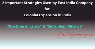 2 Important Strategies Used by East India Company for Colonial Expansion in  India - ThePoemStory
