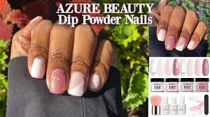 azurebeauty dip powder nail kit i diy