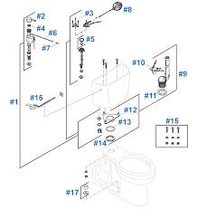 Elongated rear outlet toilet combination. Replacement Parts For Kohler Barrington Toilets