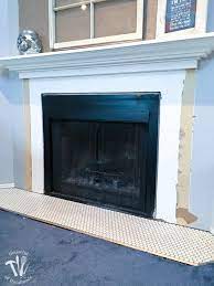 Tiling The Fireplace Hearth