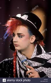 Find the latest tracks, albums, and images from boy george. Boy George Kultur Club Am 29 11 1984 In Augsburg Verwendung Weltweit Stockfotografie Alamy