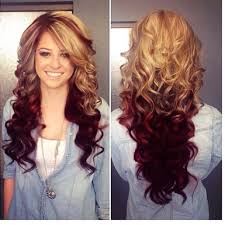 Aliexpress carries many womens bottom hair related products, including long spring in hair , sleeves of hair , women fast hair , blonde lace frontal. I Love This Hair Color A Honey Blonde On Top With A Vibrant Red On The Bottom Next Hair Color Hair Styles Reverse Ombre Hair Long Hair Styles