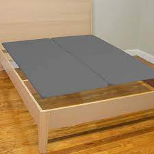 Diy bunkie board home depot. Amazon Com Spinal Solution Wood Split Bunkie Board Slats Mattress Bed Support Fits Standard Queen Grey Everything Else