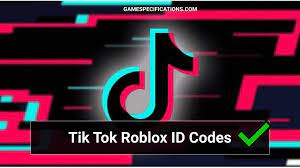 80 tik tok roblox id codes 2021
