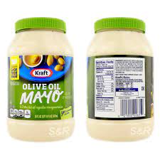 kraft olive oil mayonnaise 887ml