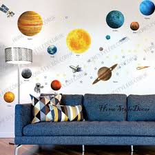 Solar System Wall Stickers Space