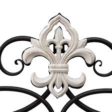 Highst 84cm Fleur De Lis Wall Decor