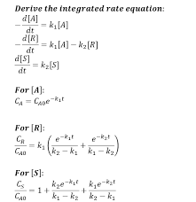 Derive The Integrated Rate Equation