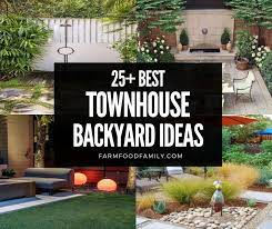 25 small townhouse backyard ideas