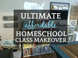 homeschool room ideas affordable