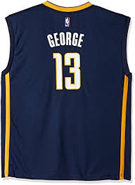 Fanatics has paul george clippers jerseys and gear to support the new clippers player. Nba Indiana Pacers Paul George 24 Men S Replica Jersey Large Navy Buy Online In Jamaica At Jamaica Desertcart Com Productid 48921450