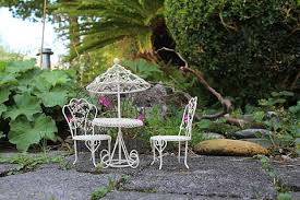 Mini Garden Picnic Barbecue Table