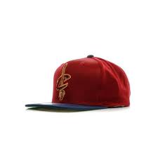 Details About New Mitchell Ness Nba Snapback Hat Cleveland Cavaliers 2 Tone Xl Logo