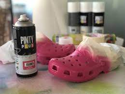 How To Paint Crocs With Spray Paint