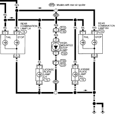 1995 nissan altima brake and tail light