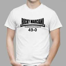 Details About Rocky Marciano Brockton Blockbuster Boxing Legend White Usa Size Size T Shirt En