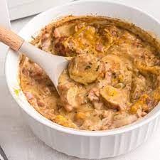 Crock Pot Hamburger N Potato Casserole Recipe Keeprecipes Your  gambar png