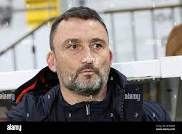 Franck Haise coach Lens during the French championship Ligue 1 football  match between RC Lens and OGC Nice on January 23, 2021 at Bollaert-Delelis  stadium in Lens, France - Photo Laurent Sanson /