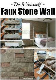 Faux Stone Walls Fake Stone Wall