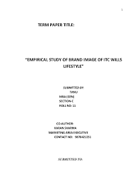 How to Write a Term Paper  with Example Papers  SP ZOZ   ukowo