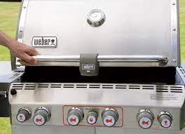 lighting a gas grill