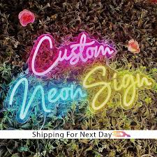 Create Your Own Wedding Neon Sign