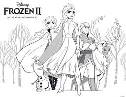 If you are a fan of the first frozen movie, it's time to see queen elsa and princess anna embark on a new adventure. Free Frozen 2 Printable Coloring Pages And Activities