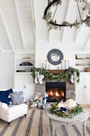 White Rustic Mantel The