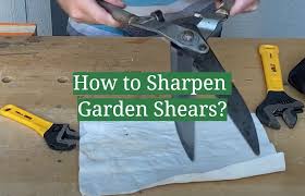 how to sharpen garden shears gardenprofy