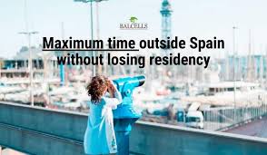 spanish resident be out of spain