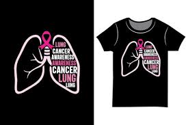 lung t cancer awareness t shirt
