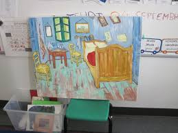 Mieszkający od ośmiu miesięcy w arles vincent van gogh maluje swój pokój. La Chambre De Vincent Une Instit De Plus