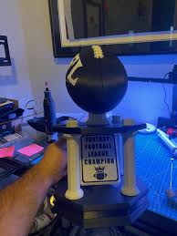 stl file epic fantasy football trophy