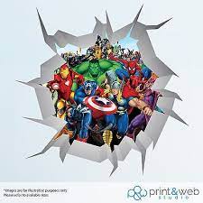 marvel superheroes wall smash wall