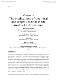 Considering the zealots have pushed the u.s. Pdf The Implications Of Unethical And Illegal Behavior In The World Of E Commerce The Implications Of Unethical And Illegal Behavior In The World Of E Commerce