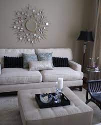 silver living room living room white