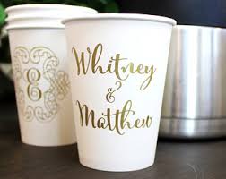 Customized Printed Disposable Double Wall Paper Coffee Cups