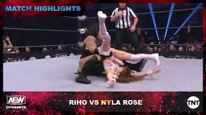 Riho keeps the AEW Women's Championship after surviving a Death Valley  Driver - YouTube