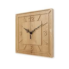Square Shape Large Wall Clock Classical