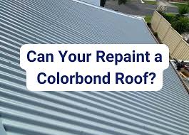Repaint A Colorbond Roof