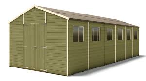 24 x 10 garden sheds project timber