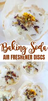 air freshener discs with baking soda